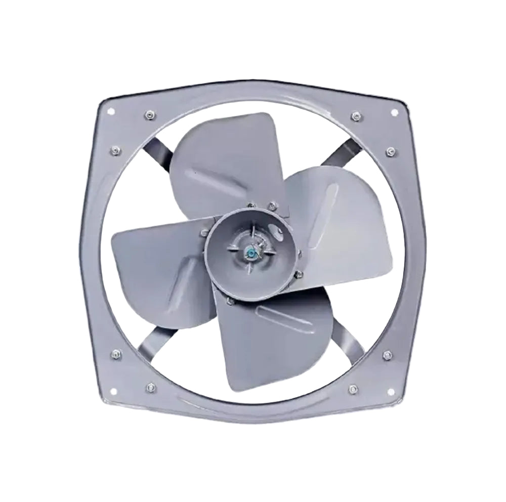 CROMPTON Heavy Duty Industrial Exhaust Fan 380 mm 4 Blade Exhaust Fan (Grey, Pack of 1)