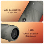 boAt Stone 1200 Pro, 60W Signature Sound, 76.2mm Drivers, TWS,7.5H Battery, Built-in Mic, Carry Strap,IPX6, Bluetooth Speaker, Wireless Speaker, Portable...