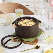 CELLO Velvetto Deluxe 2500 Insulated Casserole Hot Box for Kitchen 2500 ml, Brown |
