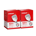 EVEREADY 50W LED Hammer Bulb, High CRI & High Efficiency | Energy Efficient, Mercury-Free, 4KV Surge Protection, 100 Lumens Per Watt, Warm White (3000K)...