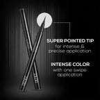 RENEE Pointy End Sketch Pen Smudge Proof Eyeliner - Matte Finish, Light Weight, Water Resistant, Long Stay Highly Pigmented with One Stroke Application...