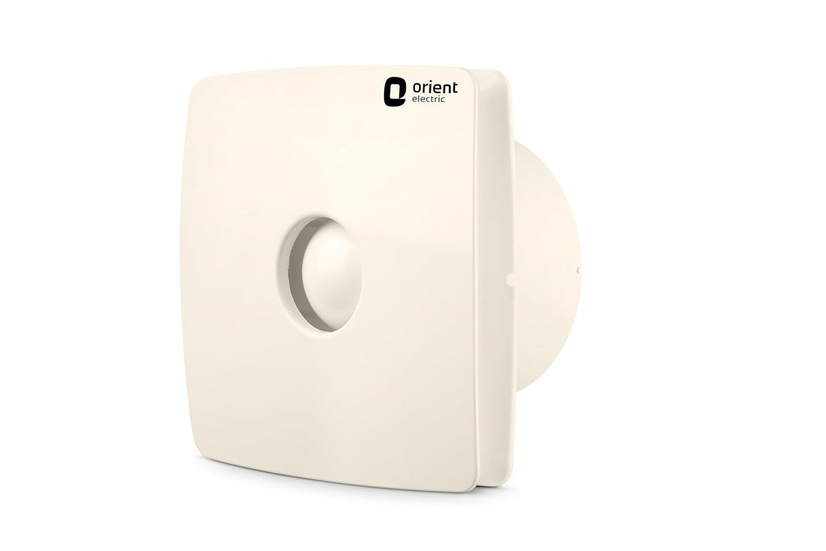 Orient Smart Air Neo 150 mm | White | Elegant Design | Powerfull air suction | Glass and wall mountable | Ideal for kitchen & bathrooms | 2 year warranty