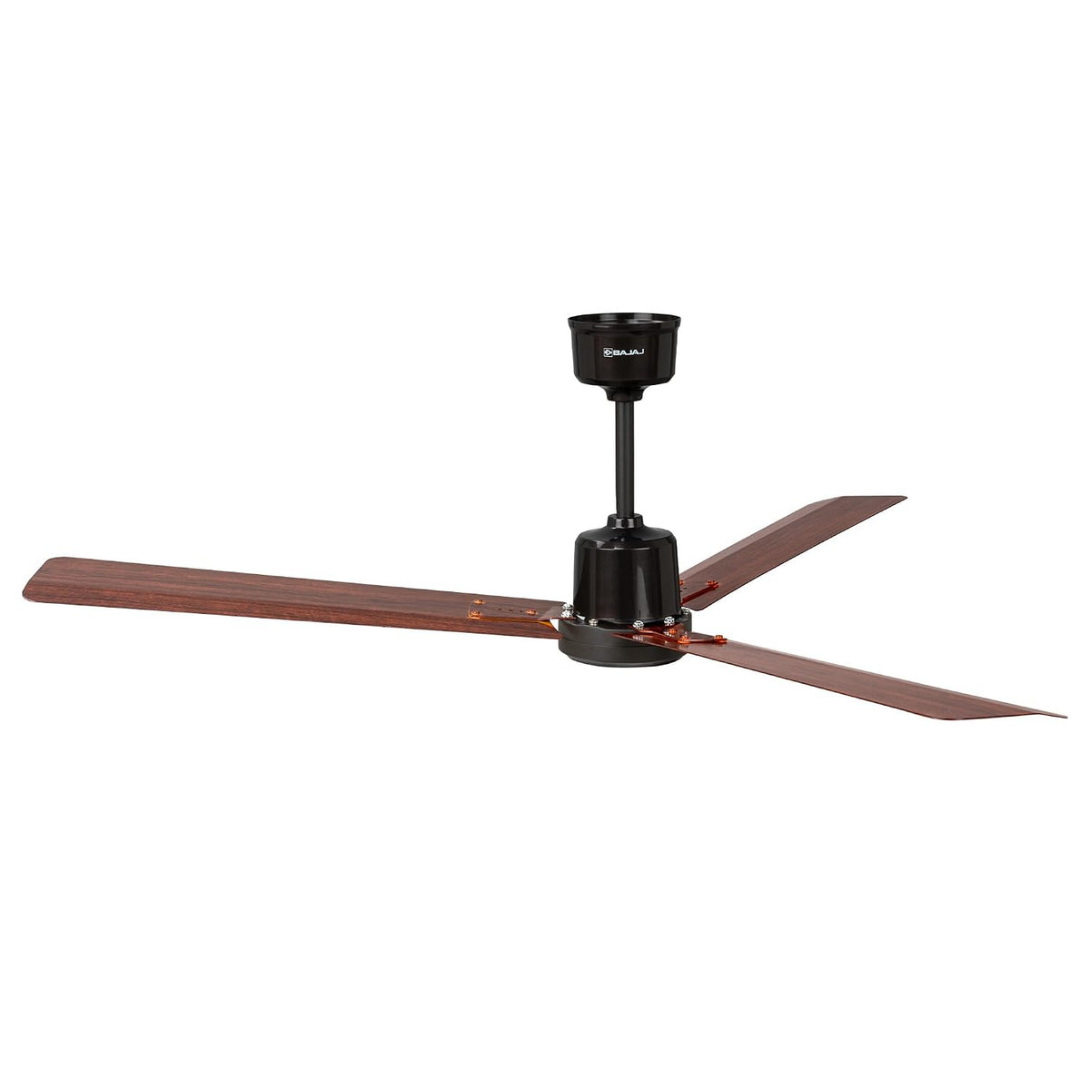 Bajaj Classico Sleek Wood 5S 1200mm Ceiling Fan with Remote | BEE 5 Star Rated Energy Efficient |