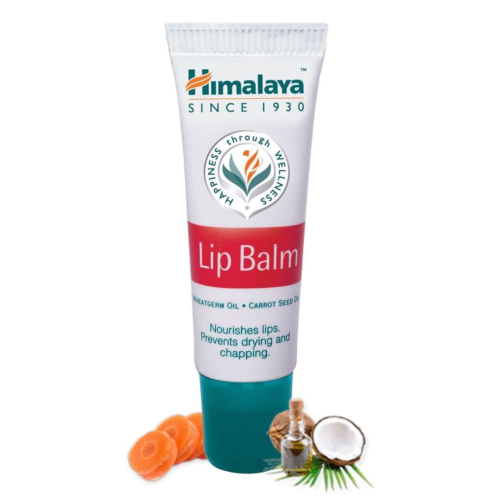 Himalaya Lip Balm 10gm| Soft| Naturally Pink Lips| Made with 100% Herbal Actives