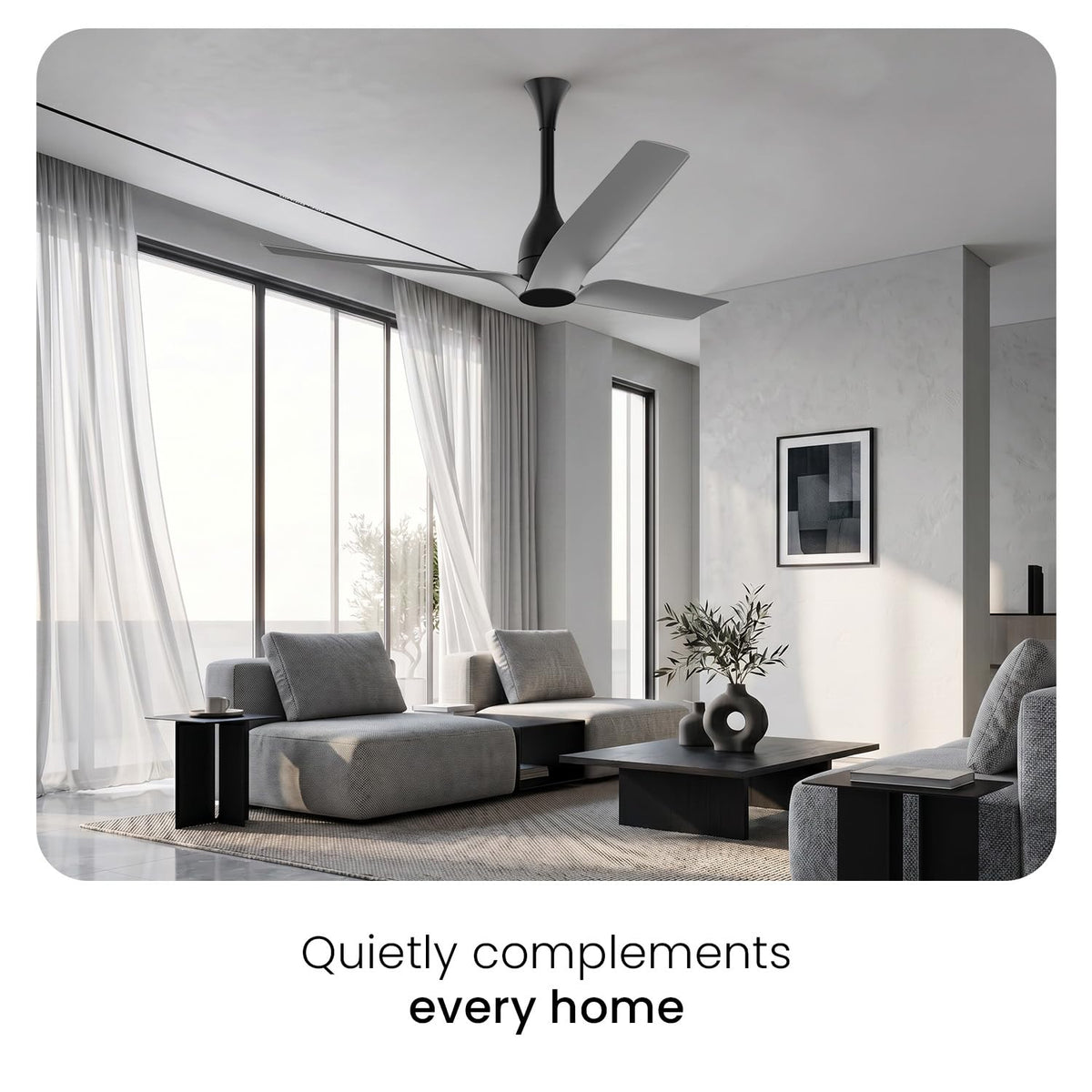 Orient Electric Aerosilent | India’s Most Silent Fan | Less than 50dB| 1200mm BLDC Ceiling Fan with Remote | BEE 5-Star Energy-Efficient Fan | Red Dot...