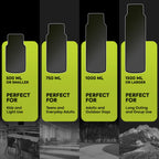 Stainless Steel Water Bottle Electro Black 500ml