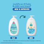 Johnson's Baby Milk and Rice Baby Lotion 500 ml| All Skin Types Including Sensitive Skin | With Milk Protein