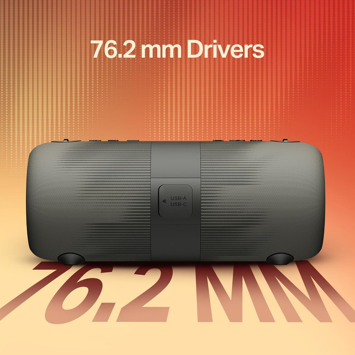 boAt Stone 1200 Pro, 60W Signature Sound, 76.2mm Drivers, TWS,7.5H Battery, Built-in Mic, Carry Strap,IPX6, Bluetooth Speaker, Wireless Speaker, Portable...