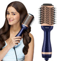 Vega Pro Volumizer Hair Blow Dryer Brush, 3 in 1 Hot Air Brush, 360° Airflow Vent, 2 in1 Quick Drying & Styling, 3 Heat/2 Speed Settings, Hair Dryer...