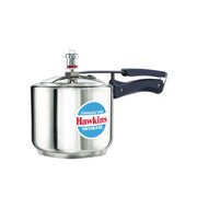 Hawkins 3 Litre Pressure Cooker | Stainless Steel | Hevibase | Straight Body | Tall Design | Induction Safe | Ideal for 3–4 persons | Silver...