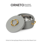 CELLO Ornetto 2500 Insulated Serving Casserole 2500 ml Grey |