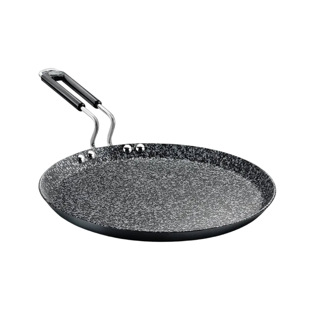Prestige Durastone Hard Anodised 6 Layer Non-Stick Omni Tawa, 27 cm (Black)