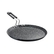 Prestige Durastone Hard Anodised 6 Layer Non-Stick Omni Tawa, 27 cm (Black)