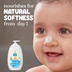 Johnson's Baby Milk and Rice Baby Lotion 500 ml| All Skin Types Including Sensitive Skin | With Milk Protein