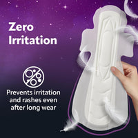 Evereve Comfort Nights Sanitary Pads XXXL+ 420mm, 20 Pads, 60% Longer with Wider back For All Night Care, Very Heavy Night Flow Absorption, Up to 100% Leak...