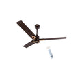 USHA AeroEdge Plus 1200mm BLDC Ceiling Fan with IR Remote |LED Indicator|BEE 5 Star Rated Energy Efficient |100% Copper Motor|High Air Delivery 220CMM|3-Year Motor & 2-Year PCB Warranty|(Smoke Brown)