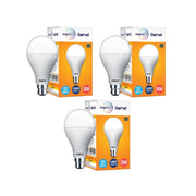 wipro Garnet Base B22 20-Watt LED Bulb (Pack of 3, White)