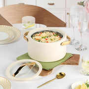 CELLO Velvetto Deluxe 1500 Insulated Casserole Hot Box for Kitchen 1500 ml, Cream |