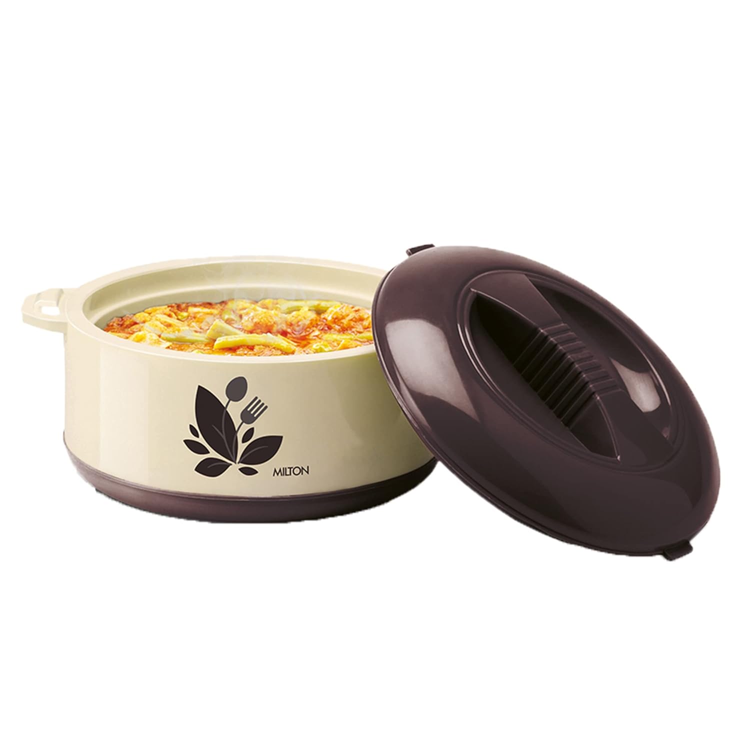 MILTON Orchid 3000 Casserole 2850 ml, Dark-Brown (Stainless Steel)