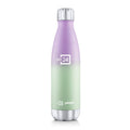 Stainless Steel Water Bottle Electro Green-Purple Ombre 500ml