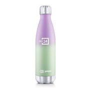 Stainless Steel Water Bottle Electro Green-Purple Ombre 500ml