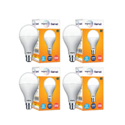 wipro 20W B22D Led Bulb, Pack Of 4 (Garnet)