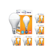 wipro Garnet Base B22 20-Watt LED Bulb (White) - Pack of 6