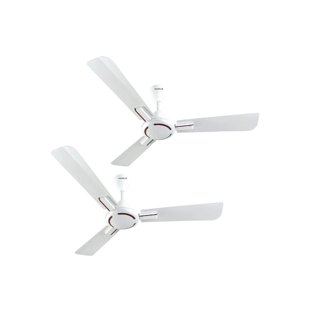 Havells 1200mm Ambrose Energy Saving High Speed Ceiling Fan| 2 Yr Warranty by Brand | (Pack of 2,...