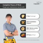 V-Guard Spinny Pro 180 mm Table & Wall Fan|ABS Body| 30 W|Black