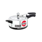 Hawkins Aluminium 3.5 Litre Hevibase Pressure Cooker,Induction Inner Lid Cooker,Silver(Ih35)