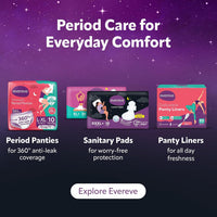 Evereve Comfort Nights Sanitary Pads XXXL+ 420mm, 20 Pads, 60% Longer with Wider back For All Night Care, Very Heavy Night Flow Absorption, Up to 100% Leak...