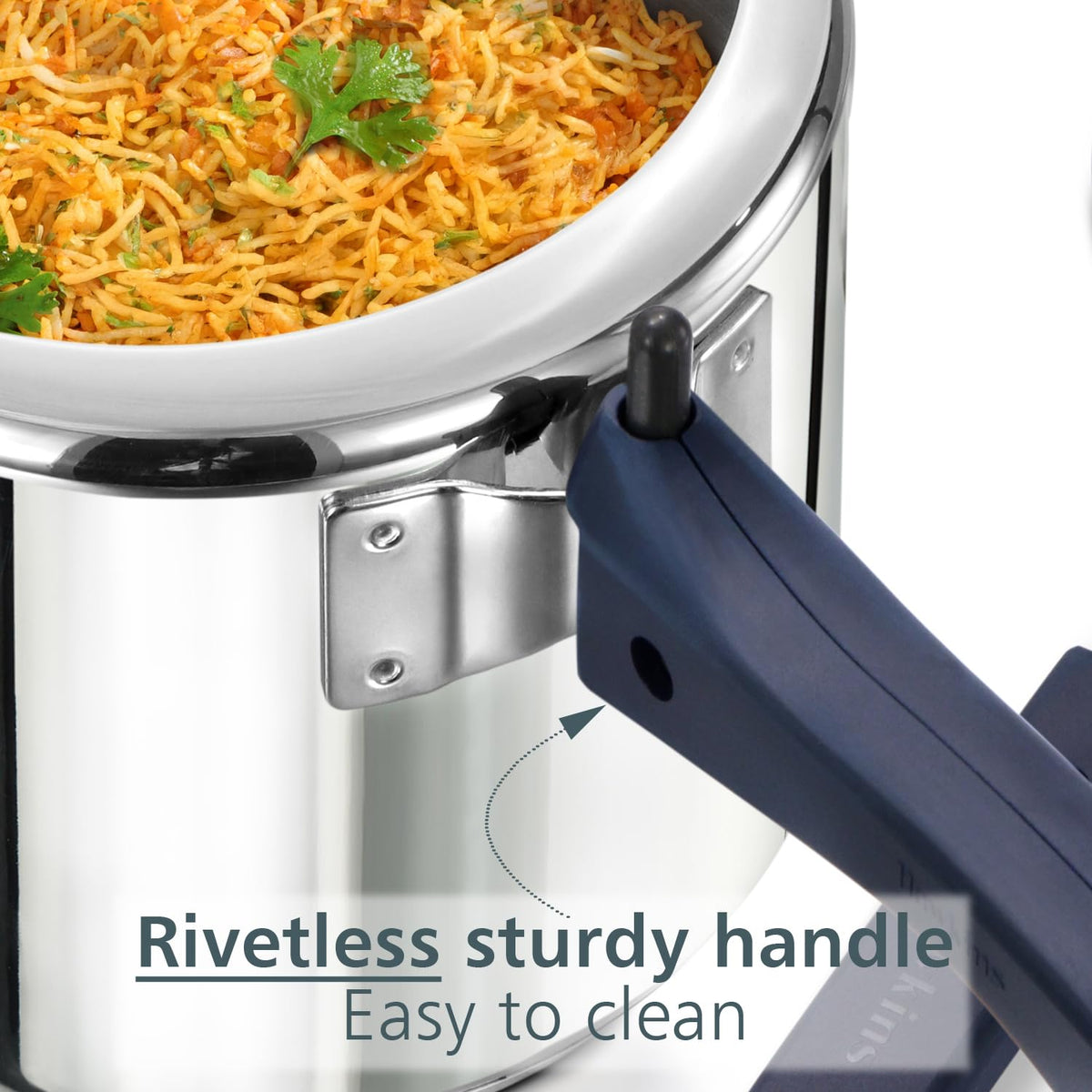 Hawkins 3 Litre Pressure Cooker | Stainless Steel | Hevibase | Straight Body | Tall Design | Induction Safe | Ideal for 3–4 persons | Silver...