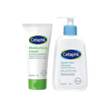 Cetaphil Moisturising Cream 100g and Gentle Skin Cleanser 236 ml Combo
