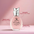 Ramsons - U R LOVELY Eau De Parfum | 30 ML | Perfume For Women | TN - Bergamot, Peach, Orange, Grapefruit, Aquatic | MN - Lilly of the valley, Rose, Jasmine...