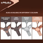 Bajaj Artisan 12S2 1200MM Ceiling Fans for Home | BEE-2 Star Rated Energy Efficient |