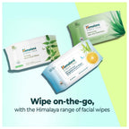 Himalaya Make Up Removal Tangerine Facial Wipes - 25 pcs, White
