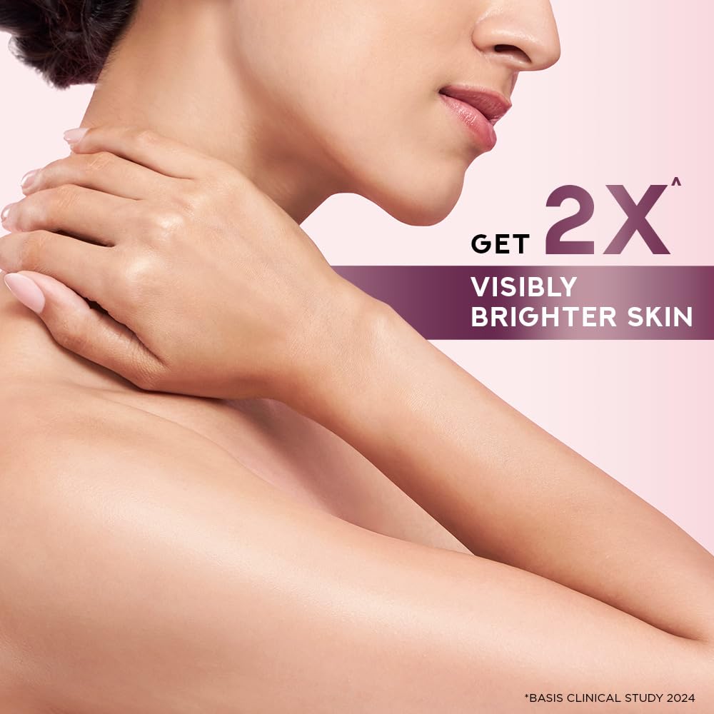 POND'S Bright Beauty Light Crème moisturizing Body Lotion With 1% Niacinamide For Smooth & Bright Skin, for All skin Types,600ml