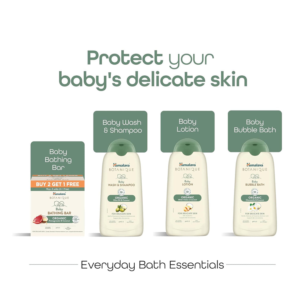 Himalaya Botanique Baby Bathing Bar 75g (B 2+1)