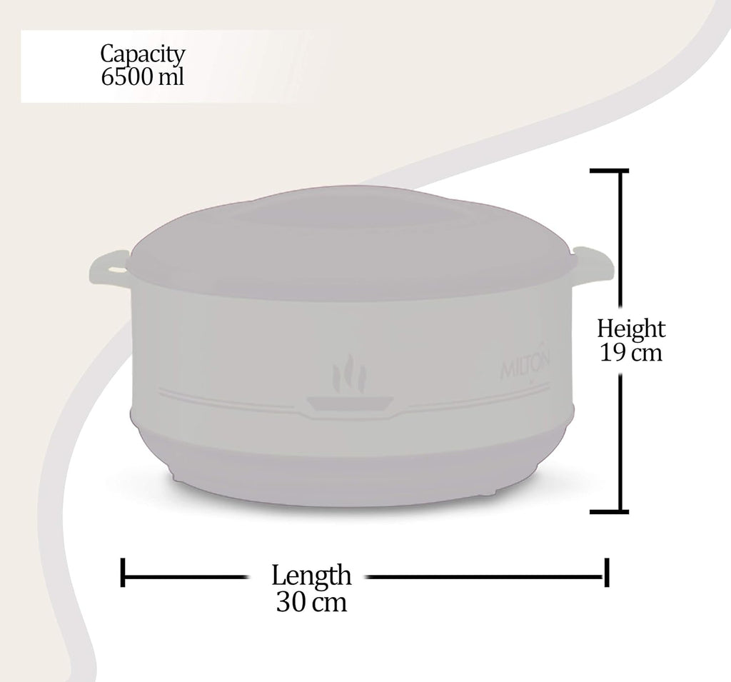 MILTON Celestial Casserole 7000ml, White