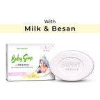 Sunny Herbals Baby Soap 75 gm (Pack of 4)