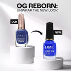 Lakme Ultimate Glam Eye Liner, Semi Matte, Quick drying, Water resistant & Smudgeproof Eye Liner, Blue, 9ml