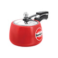 Hawkins 3 Litre Contura Pressure Cooker, Ceramic Coated Handi Inner Lid Cooker, Tomato Red (CTR30)