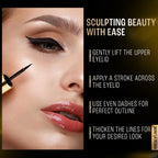 Lakme Unreal Precision Liquid Eye Liner Long Lasting Matte & Shimmer Finish, Lightweight & Smudgeproof Eye Liner, Black, 4.5ml