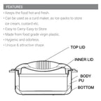 MILTON Orchid 3000 Casserole 2850 ml, Dark-Brown (Stainless Steel)