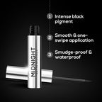 RENEE Midnight Matte Eyeliner, Darkest Black, Long Lasting, Smudge-Proof & Waterproof Formula, One-Swipe-Application with Intense Pigment, Enriched with...
