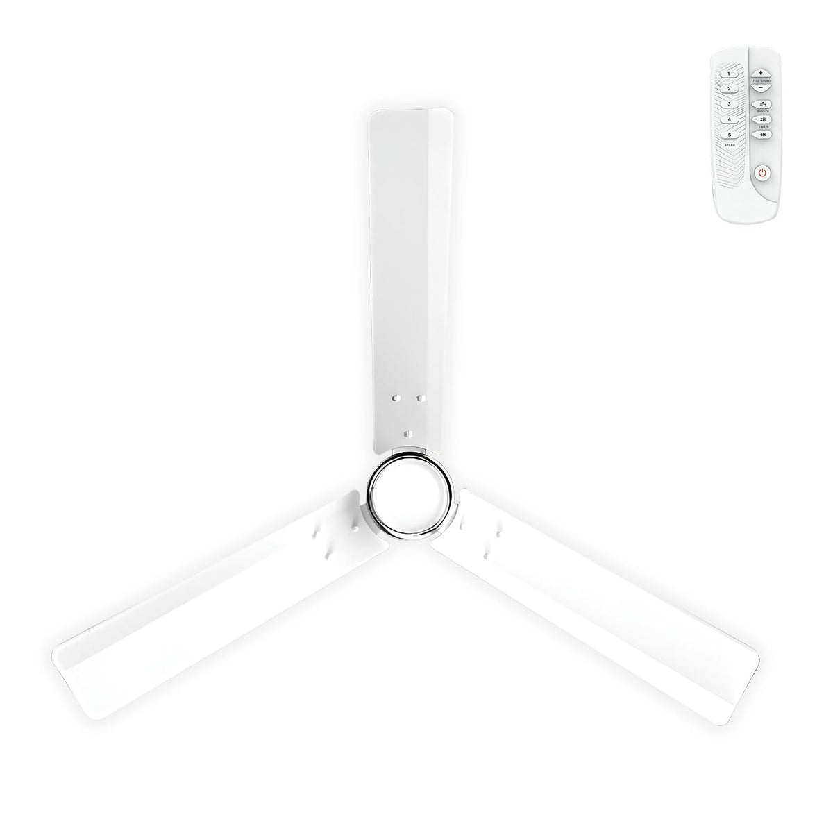 Bajaj Classico Sleek Plus 5S 1200MM (48”) BLDC Ceiling Fan with Remote | BEE 5 Star Rated Energy Efficient |