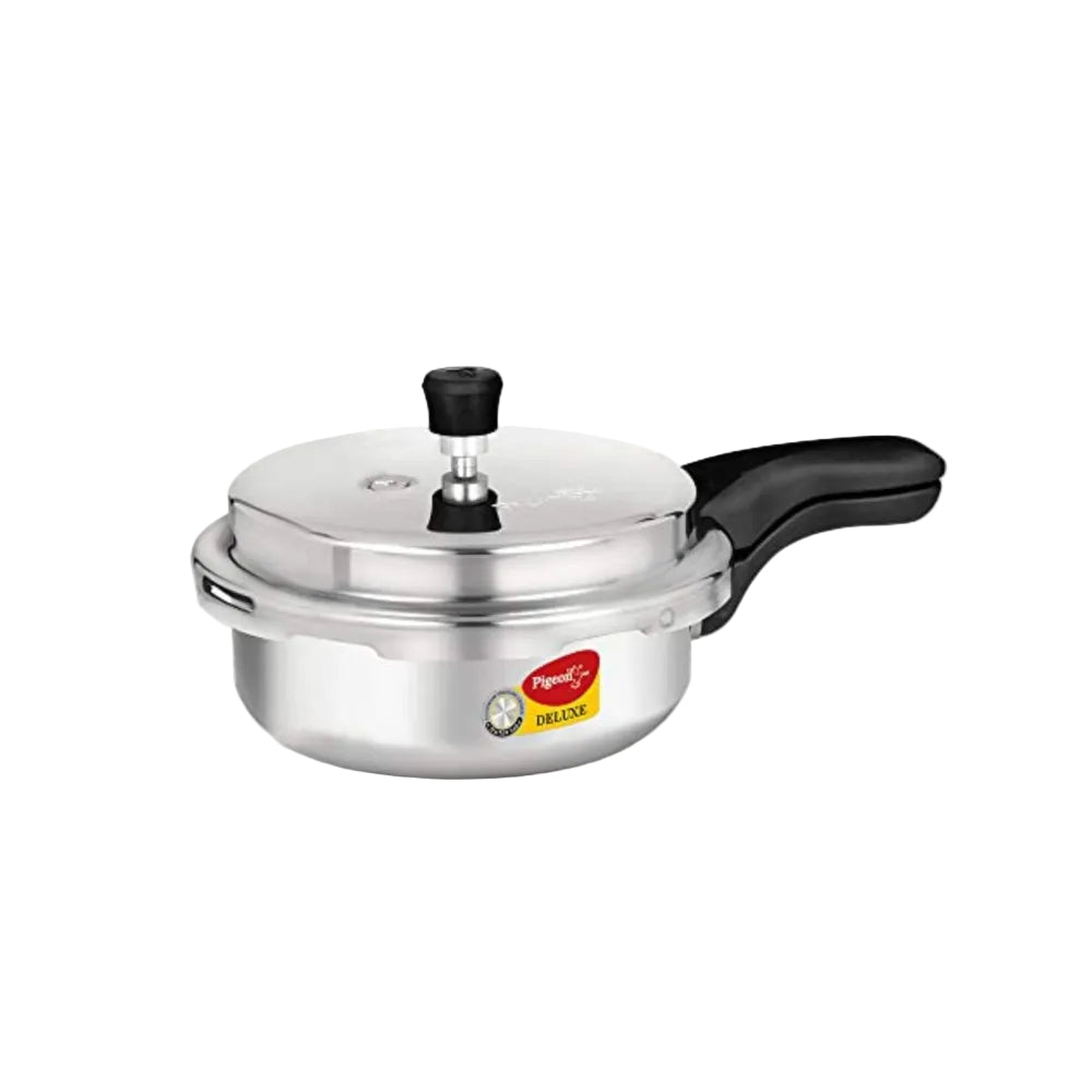 Pigeon by Stovekraft Aluminium Pressure Pan Junior with Outer Lid, 3.5-Litres,Silver