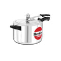 Hawkins Classic 5 Litre Pressure Cooker | Straight Body | Gas Compatible | Ideal for 5–7 persons | ISI Certified | 5 Year Guarantee | Silver (CL50)