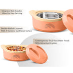 MILTON Marvel 2000 Inner Steel Casserole, 1850 ml, Orange|