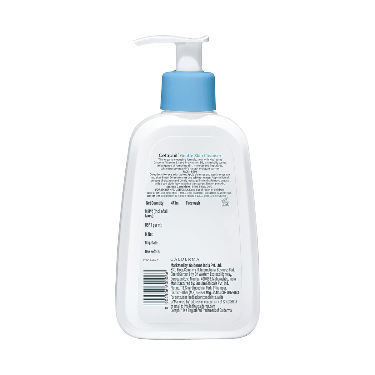 Cetaphil Moisturising Cream 100g and Gentle Skin Cleanser 236 ml Combo
